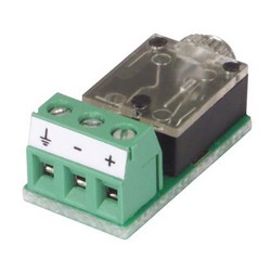 3.5mm母头连接器，用于现场端接的图片