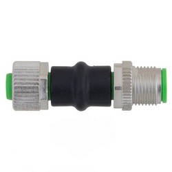 M12 4针A编码公头/母头适配器的图片