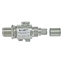 0~6GHz 90V避雷器，穿壁式N型母头连接器的图片