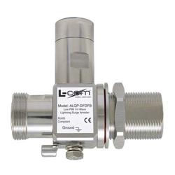 低PIM四分之一波长保护器，7/16 DIN母头至7/16 DIN穿壁式母头的图片