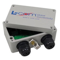 用于RS-232传感器和控制线路的工业级3级雷电浪涌保护器的图片