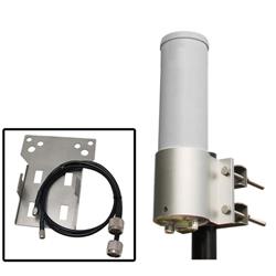 2.4GHz 6dBi双极化MIMO全向天线，带Ubiquiti® RocketM2安装套件的图片