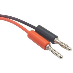 测试线缆，BNC公头，6.0in/15.2cm，配备香蕉插头的图片