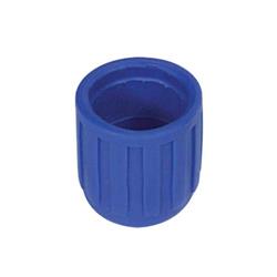 连接器盖，用于BNC同轴连接器，蓝色，10件/包的图片