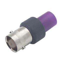 BNC终端连接器，母头，75 Ohm，带，与RG59一同使用，带彩色保护帽的图片