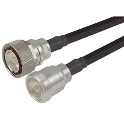 400系列线缆组件，7/16 DIN公头/7/16 DIN母头，5英尺（1.5米）的图片