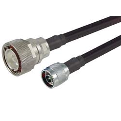 超柔400系列线缆组件，7/16 DIN公头/N型公头，75英尺（22.9米）的图片