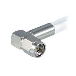 195-系列引线, 直角型SMA 公头 / N 型母头穿壁式 , 10.0 ft / 3.0 m的图片