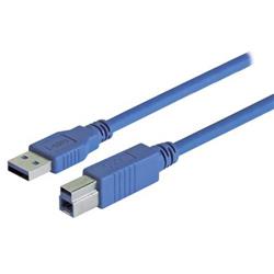 USB 3.0 A - B型线缆，0.3米的图片