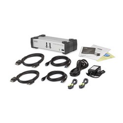 双端口USB 3.0 DisplayPort KVMP交换机的图片