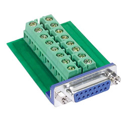 用于现场端接的DB15母头连接器的图片