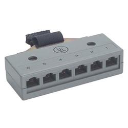 Telco Harmonica 6 RJ45 (8x8) / 50 引脚公头的图片