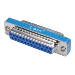 薄型公母转接头，DB25母头/母头，无配接硬件的图片