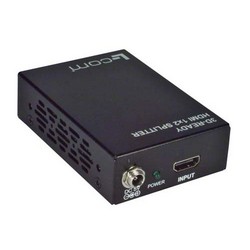 L-com HDMI分离器，1x2，3D Ready，支持HDCP的图片