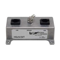 户外大功率双线电话/DSL/T1浪涌保护器（避雷器）- RJ11插座的图片