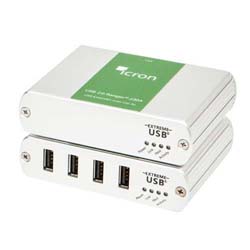 Icron USB 2.0 Ranger 2304四端口超5类USB延长器，最长100米的图片