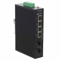 IES-Series 6 Port Industrial Ethernet Switch 4x RJ45 10/100/1000TX 2x SFP 1000FX的图片