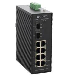 IES-Series 10 Port Industrial Ethernet Switch 8x RJ45 10/100TX 2x SFP 1000FX的图片