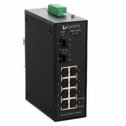 IES-Series 10 Port Industrial Ethernet Switch 8x RJ45 10/100TX 2x SFP 1000FX的图片