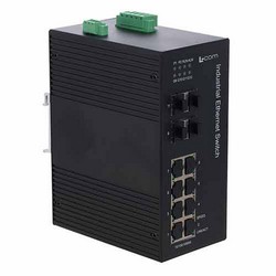 IES-Series 12 Port Industrial Ethernet Switch 8x RJ45 10/100/1000TX 4x SFP 1000FX的图片
