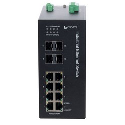 IES-Series 12 Port Industrial Ethernet Switch 8x RJ45 10/100/1000TX 4x SFP 1000FX的图片