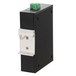 Industrial Ethernet Media Converter 2x RJ45 10/100/1000TX 1x SFP 1000FX的图片