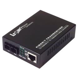 L-com Ethernet Media Converter 10/100TX to 100FX SM SC 60km的图片