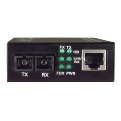 L-com Ethernet Media Converter 10/100TX to 100FX SM SC 80km的图片