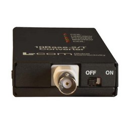 媒体转换器，10Base-T RJ45转10Base-2细缆同轴BNC的图片