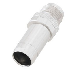 M12 8 Position X-code Mold Connector, Male, Shielded的图片