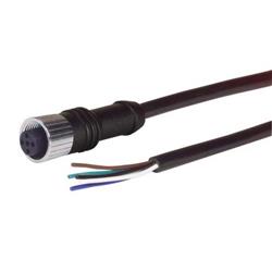 M12 5 Position A-Coded  Female/Un-terminated Cable, 2.0m的图片