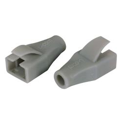 鲨鱼鳍型低烟无卤Snagless护套，4.5毫米，深灰，50件/袋的图片