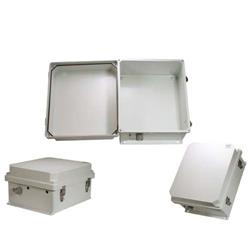 防风雨NEMA 3R外壳，14.0in/35.6cm x 12.0in/30.5cm x 7.0in/17.8cm的图片