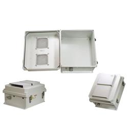 防风雨NEMA 3R通风外壳，14.0in/35.6cm x 12.0in/30.5cm x 7.0in/17.8cm的图片