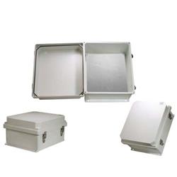 防风雨NEMA 4X外壳，14.0in/35.6cm x 12.0in/30.5cm x 7.0in/17.8cm，带备用非金属安装的图片