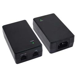 桌面式PoE接入器/中继器，带48VDC 20W集成电源的图片