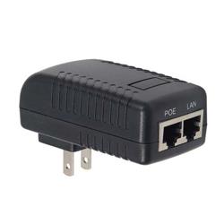 壁挂式PoE接入器/中继器，带12VDC 12W集成式电源的图片
