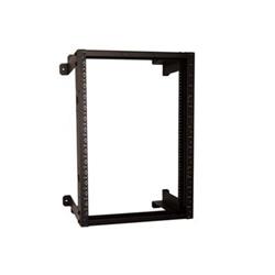 L-com Open Frame 19" Wall Mount Rack - 12" Depth -16U的图片