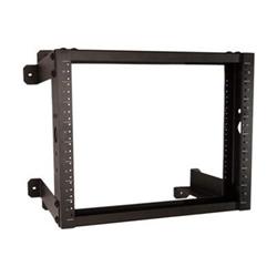 L-com Open Frame 19" Wall Mount Rack - 18" Depth - 8U的图片