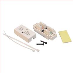 110卡线式表面安装盒，超5类串接式耦合器的图片