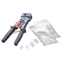 带有插头的RJ45与RJ12压接工具套件的图片