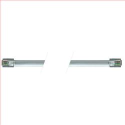 扁平水晶头线缆，交叉接线RJ12（6×6）水晶头/RJ12（6×6）水晶头，100英尺（30.5米）的图片