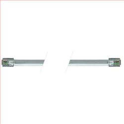 扁平水晶头线缆，交叉接线RJ12（6×6）水晶头/RJ12（6×6）水晶头，5英尺（1.5米）的图片