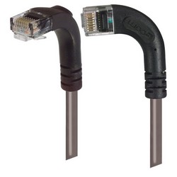 6类低烟无卤直角型跳线，直角左出线/直角下出线，灰，20英尺（6.1米）的图片