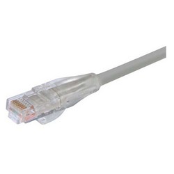 特优型超 5 类 RJ45/RJ45 模制级以太网跳线黑色25ft / 7.6m的图片
