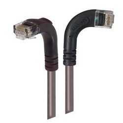 超5类直角型跳线，直角右出线/直角下出线，灰，5英尺（1.5米）的图片