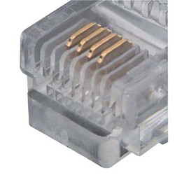 超5类屏蔽交叉跳线，RJ45/RJ45，5英尺（1.5米）的图片