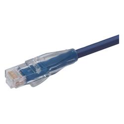 经济型6类跳线，RJ45/RJ45，蓝，7英尺（2.1米）的图片