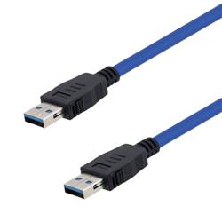 USB 3.0 Latching Type A male to male 1M Cable Assembly的图片