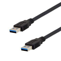 高柔性USB 3.0线缆，A型公头/A型公头，0.3米的图片